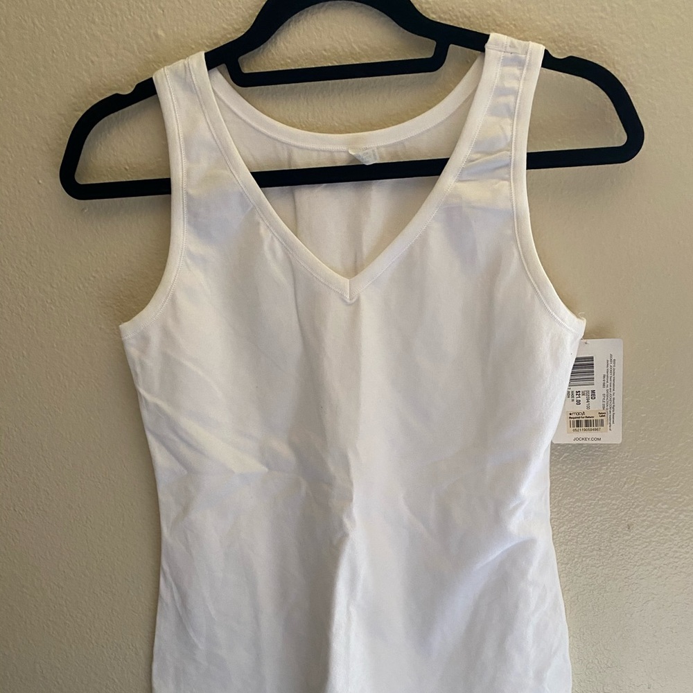 Jockey tank top/V-neck reversible great condition